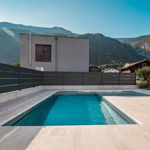 Панельный бассейн - Piscine inox Talya - на заказ / для наружного применения / заглубленный