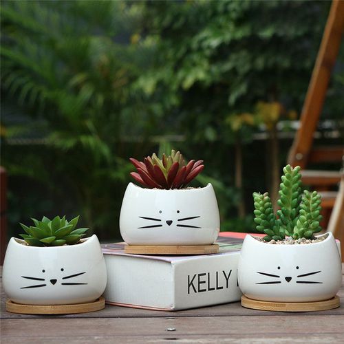 Садовый горшок из керамики - AN0039 - Guangzhou Ancooly Gardening LTD - отдельностоящий / круглый / для бытового использования