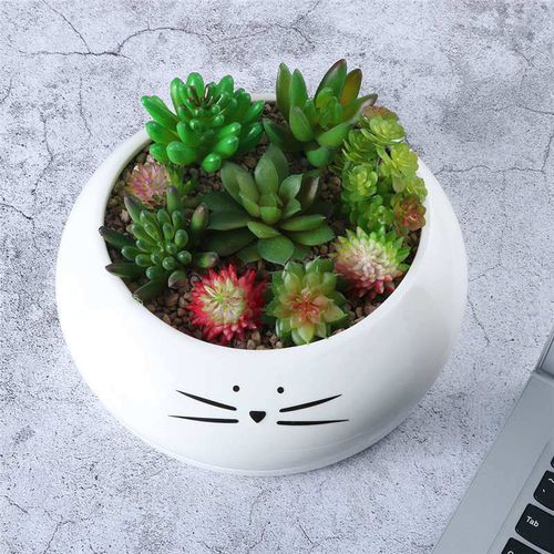 Садовый горшок из керамики - AN0040 - Guangzhou Ancooly Gardening LTD - островной / круглый / для бытового использования