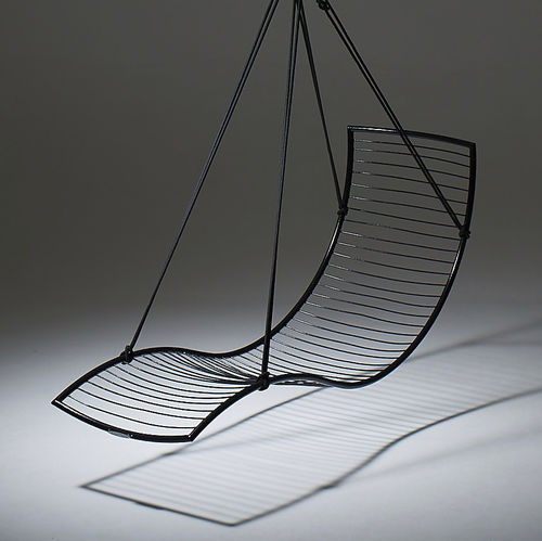 Подвесное кресло - CURVE - Studio Stirling - современное / из ткани / из стали