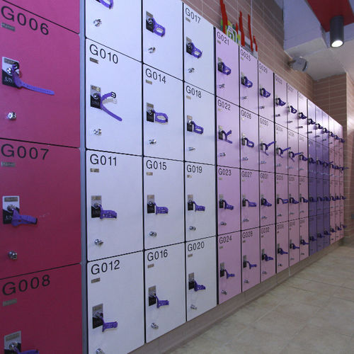 Шкаф для хранения из ламината высокого давления - DEBO-LOCKER-08 - DEBO - для профессионального использования / для общественных учреждений / для школ