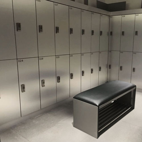 Шкаф для хранения из ламината высокого давления - DEBO-LOCKER-07 - DEBO - для профессионального использования / для общественных учреждений / для школ