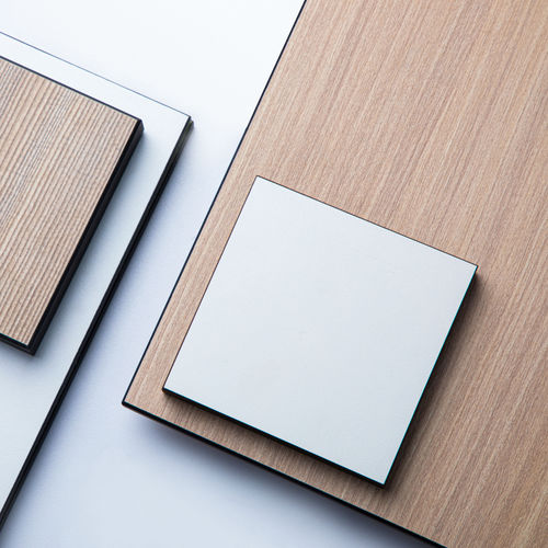 Ламинированная панель для мебели - DEBO-COMPACT FIBERBOARD-01 - DEBO - для мебели / с высоким сопротивлением / антибактериальная