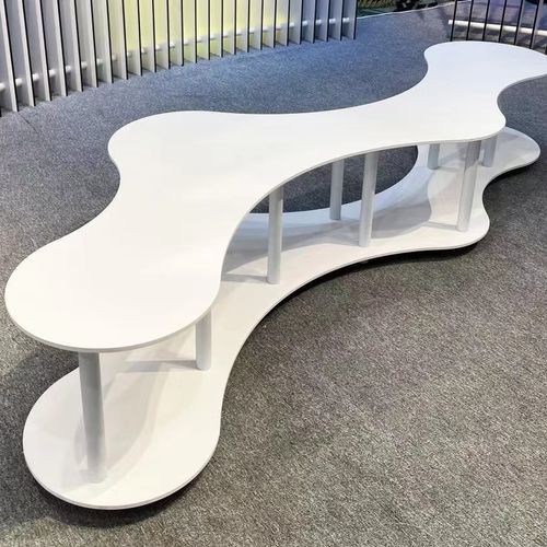 Скамейка уникальный дизайн - DEBO-FURNITURE-16 - DEBO - из ламината высокого давления / без спинки / без подлокотников