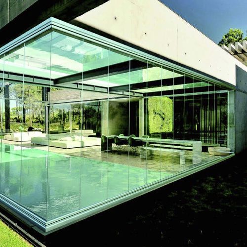 Стеклянная панель с термоакустической изоляцией - FLEXIGLASS - Toscana Global - слоистая / закаленная / прозрачная