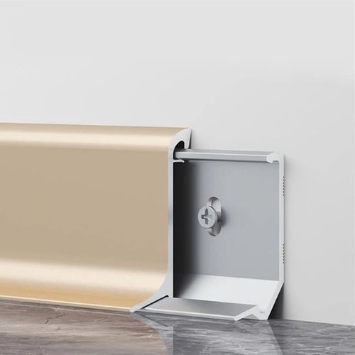Белый плинтус - Foshan Hero Metal Co.,Ltd.  - бежевый / серый / черный