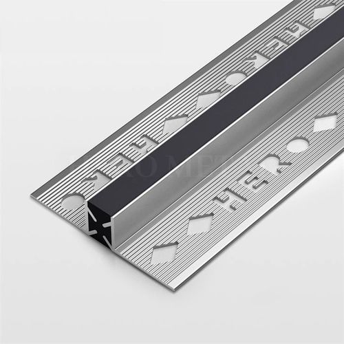Компенсационный шов из алюминия - Foshan Hero Metal Co.,Ltd.  - для напольной поверхности