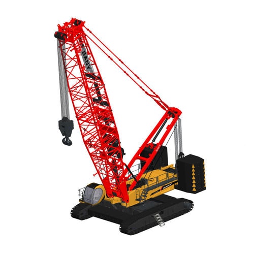 Подъемный кран решетка - SCA2600A - SANY GROUP - со стрелой / мобильный / гусеничный