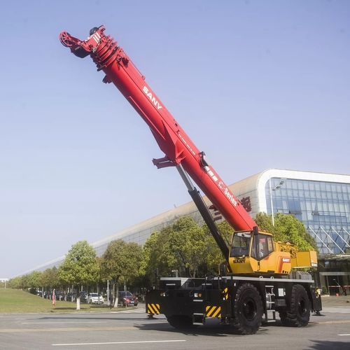Подъемный кран со стрелой - SRC1100T - SANY GROUP - телескопический / мобильный / для подъема