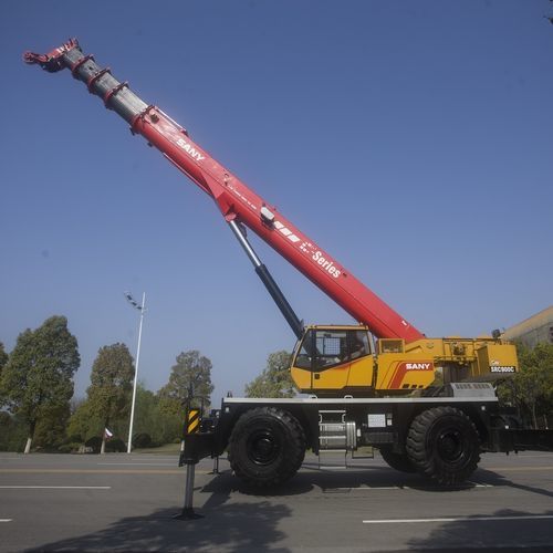 Подъемный кран со стрелой - SRC1200 - SANY GROUP - телескопический / мобильный / для подъема
