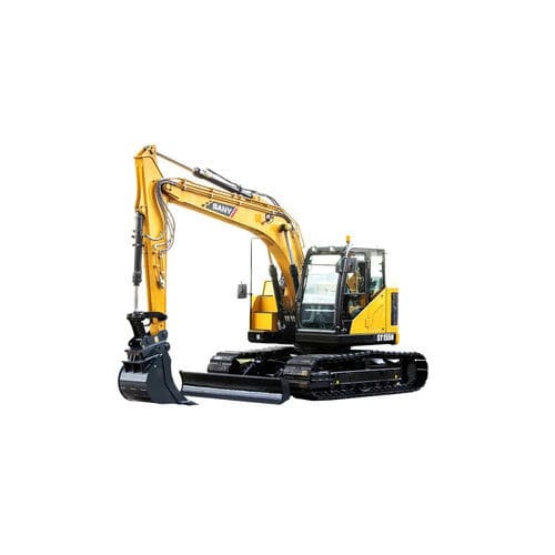 Малогабаритный экскаватор - SY155U(T4f) - SANY GROUP - колесный / эргономичный / для строительства