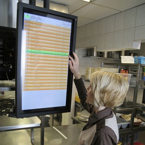 Настенный сенсорный экран - ML 920W - ML Infokiosks - беспроводной / персонализированный / информационный