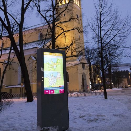 Настенный сенсорный экран - ML-960E - ML Infokiosks - напольный / Intel® NUC / беспроводной
