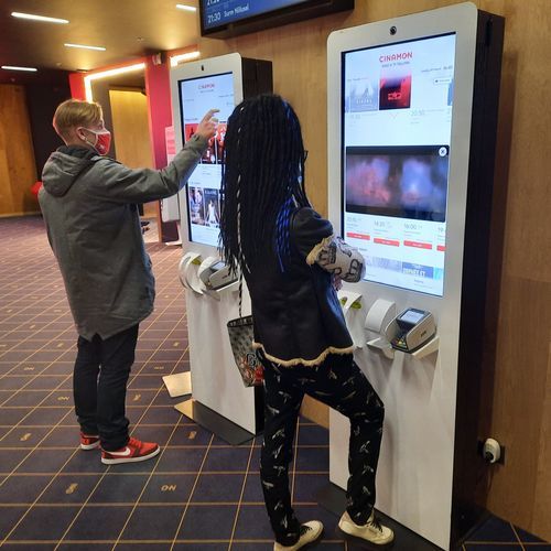 Платежный терминал для ресторана - ML-961 - ML Infokiosks - для аэропорта / напольное / настенное