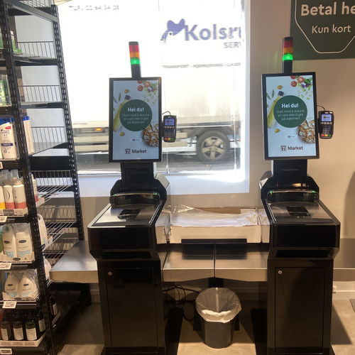 Платежный терминал для супермаркета - Custom - ML Infokiosks - напольное