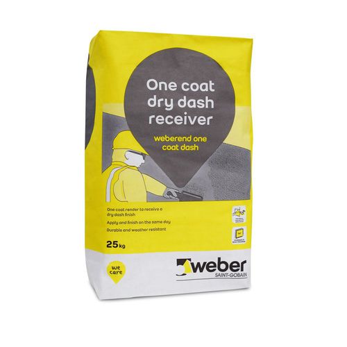 Декоративная штукатурка - WEBEREND ONE COAT DASH - Weber - защитная / для шпаклевки / для интерьера