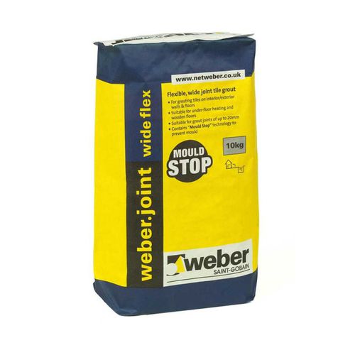 Строительный раствор для расшивки швов - WEBERJOINT WIDE FLEX - Weber - для закрепления грунтов / для бетона / для каменной кладки