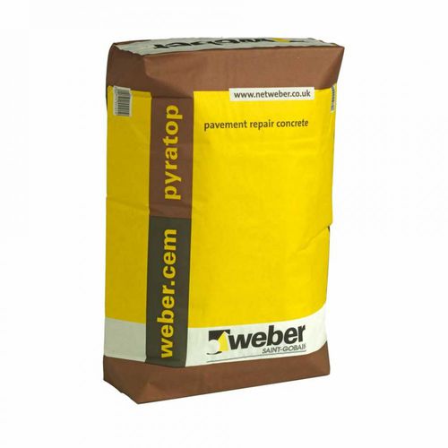 Строительный раствор для ремонта - WEBERCEM PYRATOP - Weber - для бетона / для цемента / гидравлический