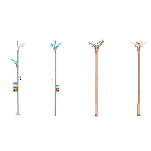 Городской фонарный столб - BAUHINIA - EXC Solar Street Light Technology Co., Ltd - современный / из металла / LED