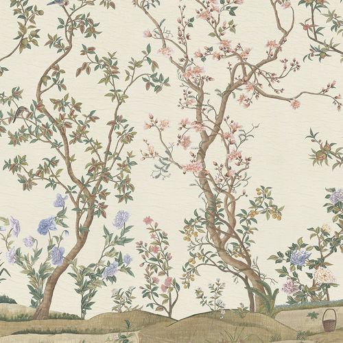 Современный обои - IMPERIAL GARDEN - Iksel Decorative Arts - виниловый / из стекловолокна / природный мотив
