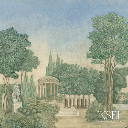 Современный обои - SC102 Bagatelle - Iksel Decorative Arts - из стекловолокна / виниловый / природный мотив