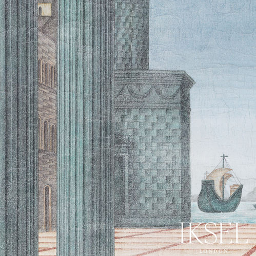 Современный обои - MU101 Brunelleschi Perspective - Iksel Decorative Arts - из стекловолокна / виниловый / панорамный