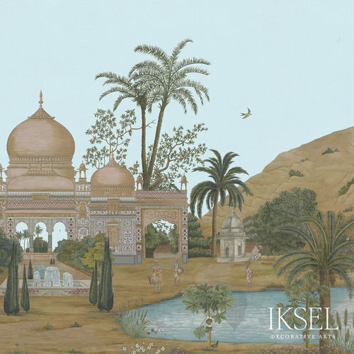 Современный обои - SC119 Hindustan - Iksel Decorative Arts - из стекловолокна / виниловый / природный мотив