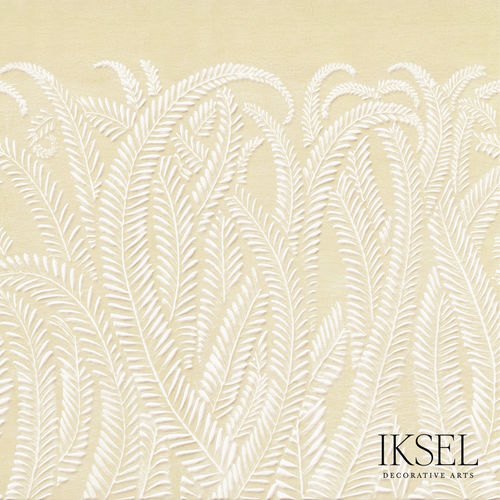 Современный обои - SC143 Art Deco Fern - Iksel Decorative Arts - виниловый / природный мотив / в цветочек