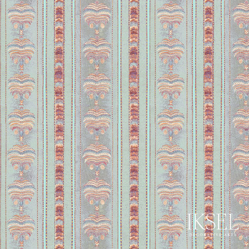 Классический обои - RW313 Hindustan Stripe - Iksel Decorative Arts - из стекловолокна / виниловый / из ПВХ