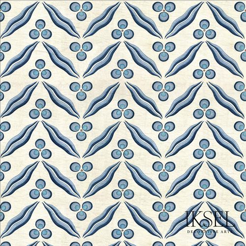 Современный обои - IZNIK CHINTAMANI RW110 - Iksel Decorative Arts - из стекловолокна / виниловый / природный мотив