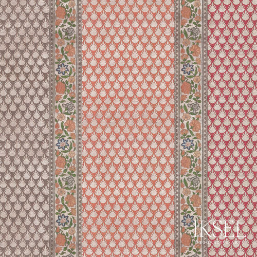 Современный обои - RW919 Kashan Stripe - Iksel Decorative Arts - из стекловолокна / виниловый / в цветочек