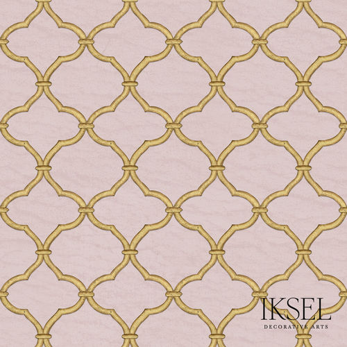 Современный обои - RW324 Jali Catur - Iksel Decorative Arts - из стекловолокна / виниловый / c геометрическим рисунком