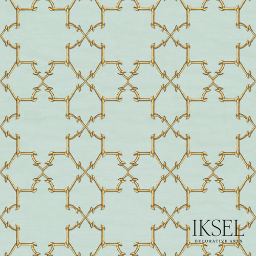 Современный обои - RW325 Jali Panka - Iksel Decorative Arts - из стекловолокна / виниловый / c геометрическим рисунком