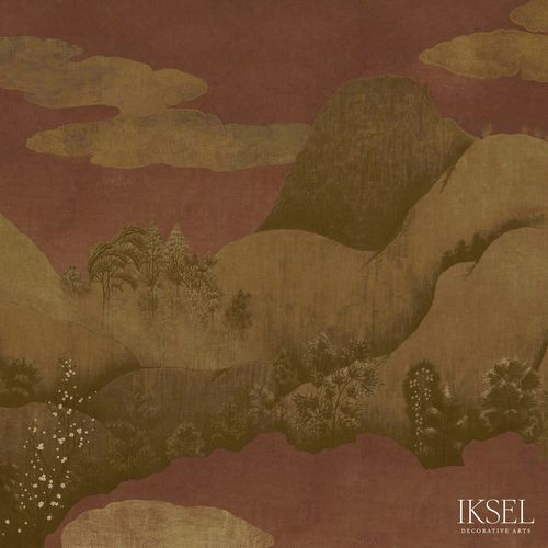Современный обои - SC165 Moody Mountains - Iksel Decorative Arts - из стекловолокна / виниловый / природный мотив