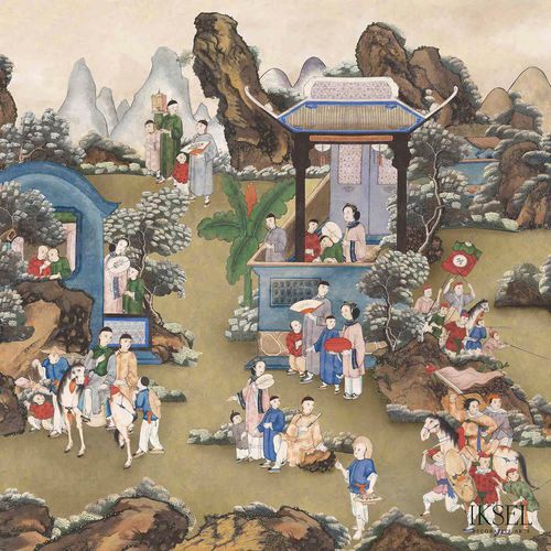 Современный обои - SC159 Chinese Suite - Iksel Decorative Arts - из стекловолокна / виниловый / природный мотив