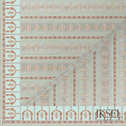 Современный обои - CE119 Hindustan Ceiling - Iksel Decorative Arts - из стекловолокна / виниловый / c геометрическим рисунком