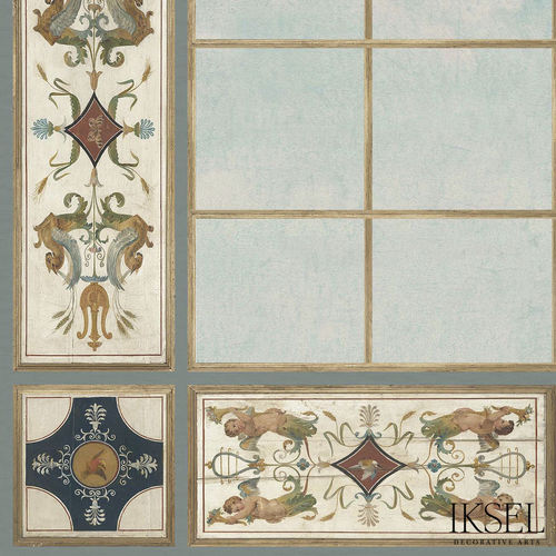Современный обои - CE127 Directoire Ceiling II - Iksel Decorative Arts - из стекловолокна / виниловый / панорамный