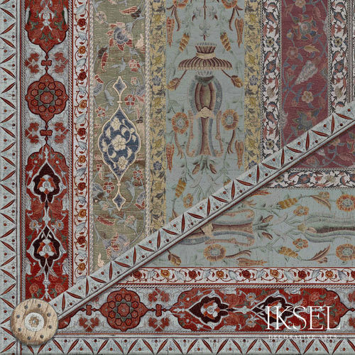 Современный обои - CE144 Rumi Ceiling Gouache - Iksel Decorative Arts - из стекловолокна / виниловый / в цветочек