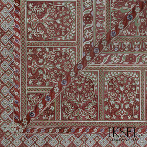 Современный обои - CE130 Ottoman Tent Mehmet Ceiling - Iksel Decorative Arts - из стекловолокна / виниловый / природный мотив