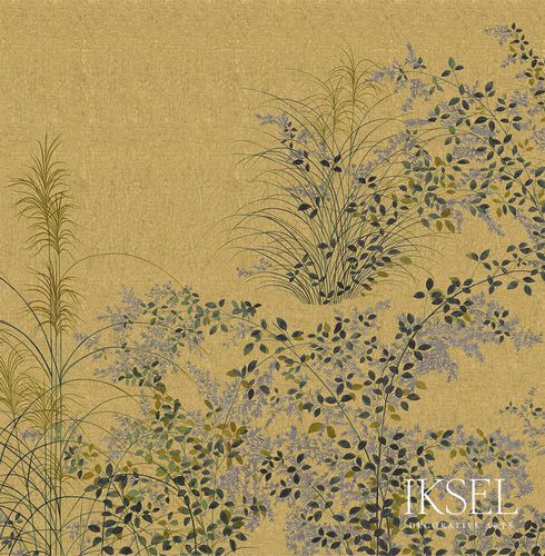 Современный обои - SC157 Japanese Meadow - Iksel Decorative Arts - виниловый / из стекловолокна / природный мотив
