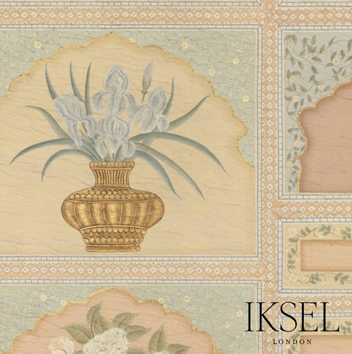 Современный обои - SC138 Ottoman Screen - Iksel Decorative Arts - виниловый / из стекловолокна / природный мотив