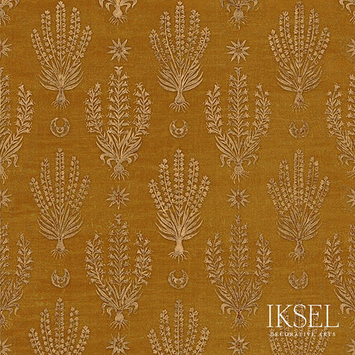 Современный обои - RW205 Roxelane - Iksel Decorative Arts - виниловый / из стекловолокна / с цветочным мотивом