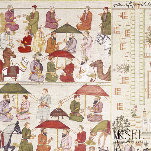 Современный обои - RW314 Pushkar - Iksel Decorative Arts - виниловый / из стекловолокна / городской мотив