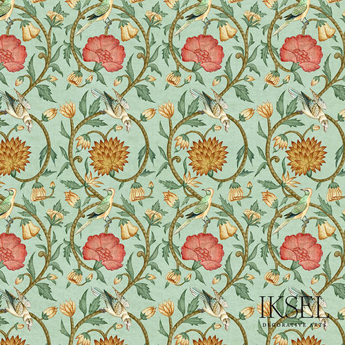 Современный обои - RW535 Shiraz - Iksel Decorative Arts - виниловый / из стекловолокна / природный мотив