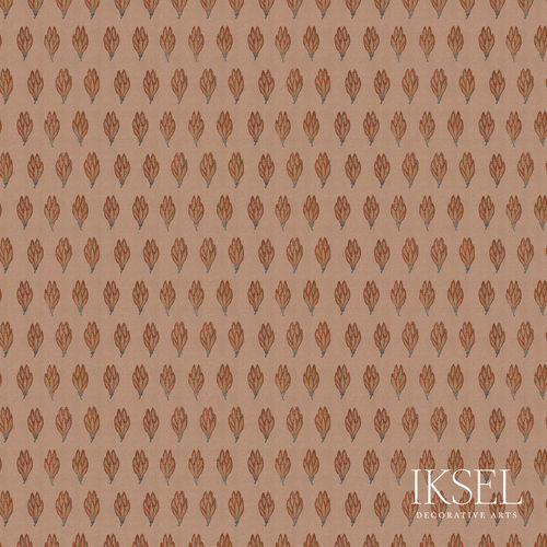 Современный обои - RW540 Persian Tulips - Iksel Decorative Arts - виниловый / из стекловолокна / природный мотив