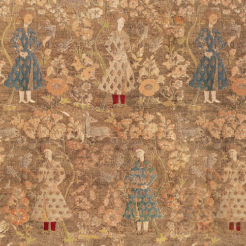 Современный обои - RW920 SAFAVID FALCONERS - Iksel Decorative Arts - виниловый / из стекловолокна / природный мотив