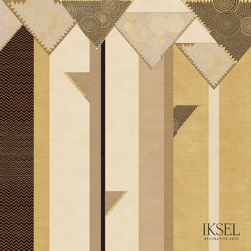 Современный обои - SC166 DECO FOREST - Iksel Decorative Arts - из стекловолокна / виниловый / мотив ар-деко