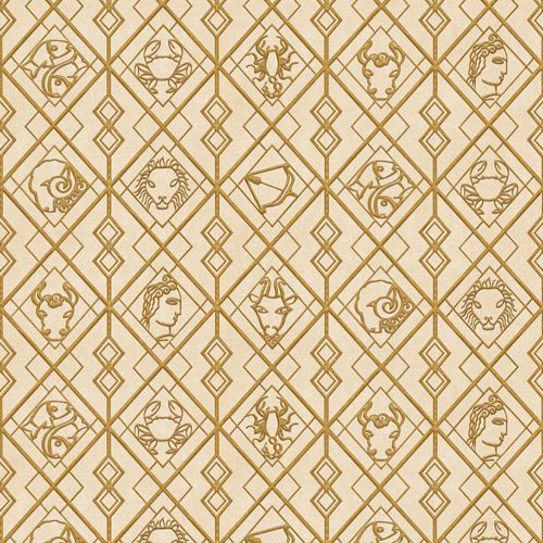 Современный обои - DECO ZODIAC RW443 - Iksel Decorative Arts - из стекловолокна / виниловый / мотив ар-деко