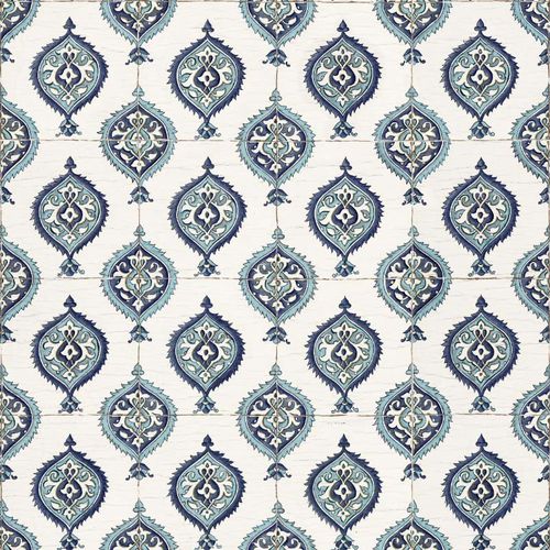 Современный обои - IZNIK MEDALLIONS RW119 - Iksel Decorative Arts - из стекловолокна / виниловый / c геометрическим рисунком