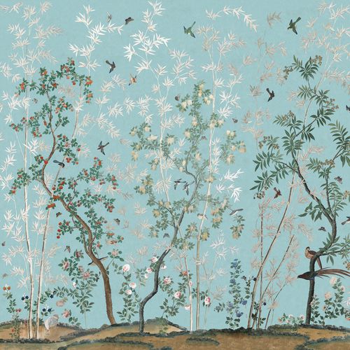 Обивочная ткань - EASTERN EDEN RF721 - Iksel Decorative Arts - для штор / для внутренней отделки / природный мотив